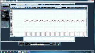 How to make drums with the MIDI editor in Cubase 5 TUTORIAL [upl. by Jaquenetta519]