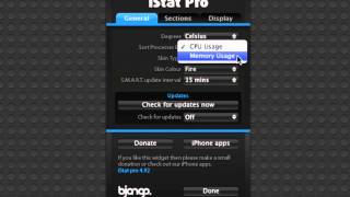 Présentation de iStat Pro  Widget pour Mac OS X  [upl. by Sitarski]