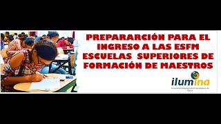 PREPÁRATE PARA EL INGRESO A LAS ESFM 2025 [upl. by Esten]