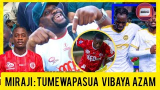 MIRAJI SIMBA CHAGAMBA TUTAWAPASUA HADI YANGA AZAM WALIJILETA WENYEWE ATOA ONYO KALI UBINGWA SIMBA [upl. by Einahpad319]