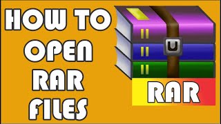 How To Open RAR File in window 10  open RAR file [upl. by Nessah]