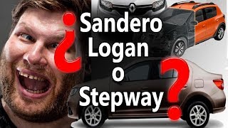 Diferencia entre Renault Sandero Logan Stepway 2020 Precios Características [upl. by Stilla]