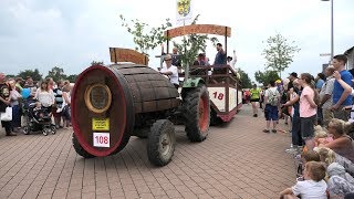 Festzug zum Abschluss des Hessentages in Korbach am 3 6 2018 in 4K von tubehorst1 [upl. by Mirabel]