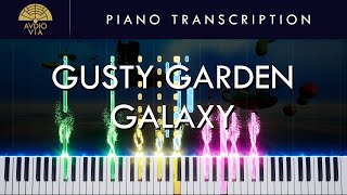 Gusty Garden Galaxy  Piano Transcription [upl. by Seamus]