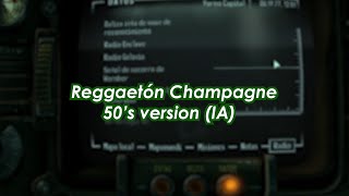 Reggaeton Champagne 50s Version IA  Bellakath Dani Flow [upl. by Cheng]