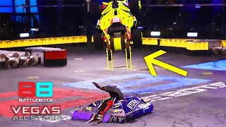 All The Knockouts From Vegas All Stars  BattleBots [upl. by Teik]