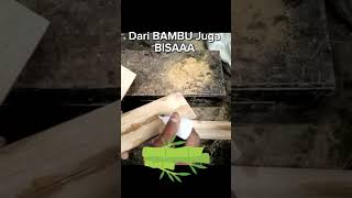 amplas bilahan untuk papan bambu bamboo diy craft [upl. by Batish219]