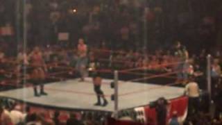 DX John Cena amp Batista vs Randy Orton Toronto ON [upl. by Ennayrb626]