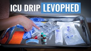 How to make norepinephrine levophed drip  Nursing Skills  ICU drip [upl. by Drake196]