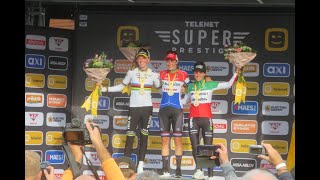 Lucinda Brand wint Druivencross 2024 Overijse  Superprestige [upl. by Latsyrd]