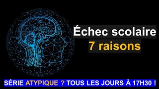 Les 7 raison dun échec scolaire [upl. by Castara]