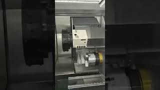 Dual spindle cnc lathe turning and milling with Y axis [upl. by Akcimehs]