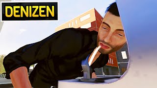 DIA DE FAZER COMPRAS NO MERCADO  Denizen Simulator [upl. by Ahsurej]