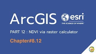 ArcGIS LANDSAT 8 computing NDVI in ArcGIS [upl. by Enier991]