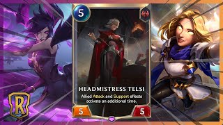 THIS OTK DECK WAS CARRIED OUT BY TELSI  Legends of Runeterra [upl. by Nivets]