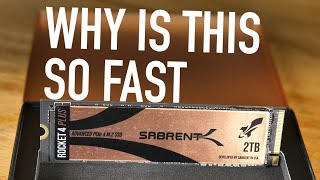 INSANE SPEED Sabrent Rocket 4 Plus 2 TB M2 PCIe 4x4 nvme Review amp Benchmark [upl. by Fayth]