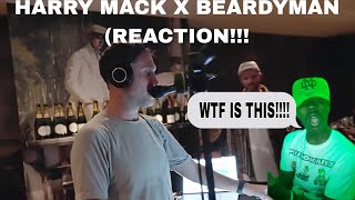 WHO IS BEARDYMAN Harry Mack x Beardyman  None Of This Was Planned REACTION [upl. by Reisman]