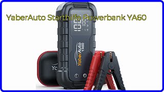 BEWERTUNG 2024 YaberAuto Starthilfe Powerbank YA60 WESENTLICHE Einzelheiten [upl. by Melicent]