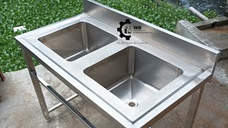 SS Two sink unit [upl. by Gnod]