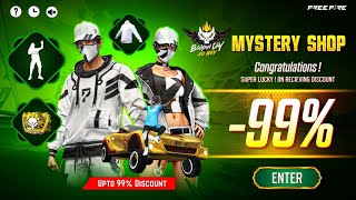 Next Mystery shop Free Fire🥳💥New Golden Shade Bundle Confirm date  Free Fire New Event  New Event [upl. by Akinhoj]