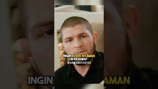 Khabib Ingin Duduk Nyaman Di Pesawat ✈️  Khabib Nurmagomedov vs Edson Barboza [upl. by Harbird913]