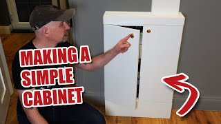 How to build ANY small cabinet out of MDF [upl. by Ymar5]