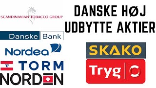 Danske Høj Udbytte aktier [upl. by Natan]