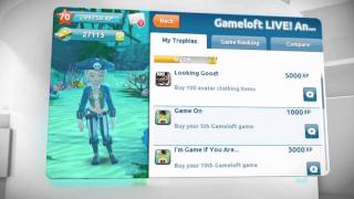 Gameloft Live  AndroidiPhoneiPad  Launch trailer [upl. by Shiff]