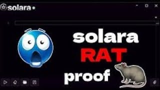 PROVING SOLARA IS A RAT  PROOF 🐀 [upl. by Elirpa]