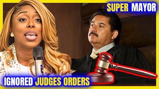 Super Mayor Tiffany Henyard DEFIES Judges Orders [upl. by Evets]