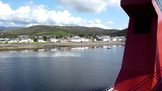 Arriving in Ullapool on MV Isle of Lewis HD [upl. by Fortin]