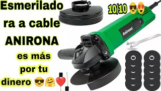 Esmeriladora Anirona ESME G 910 parati viral fy trabajo anirona asmr fyp anglegrinder [upl. by Silra]