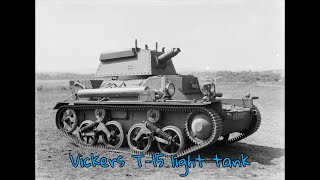 Vickers T15 light tank [upl. by Sakhuja291]