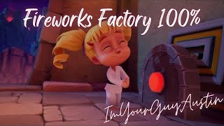 Fireworks Factory 100  Spyro Year of The Dragon Reignited Trilogy [upl. by Nnylekoorb951]