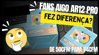 Fans Aigo AR12 PRO  Vale a Pena [upl. by Ecitnerp]