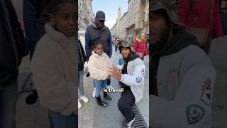 LE PAPA N’A PAS DE TRAVAIL MAIS DIEU LÀ 💪🏾 drole enfants manamana travail shorts cadeau [upl. by Meihar]