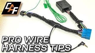 Radio Wiring Harness  How to Install like a PRO [upl. by Elamrej]