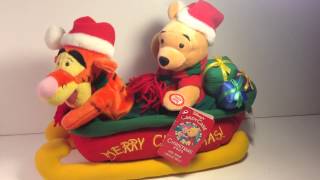 Disneys Winnie The Pooh Tigger Jingle Bells Christmas Sleights Ride [upl. by Hose]