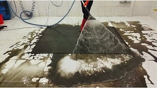 Flood damaged heavily soiled carpet return to life [upl. by Tnarud433]