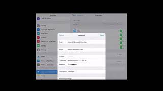 Changing your email password on your iPad [upl. by Kaia131]