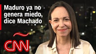 Entrevista a Corina Machado líder de la oposición en Venezuela a días de las elecciones [upl. by Oetsira]