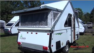 RV EXPO  Best of Show  2015 ALINER Ranger 15 Twin Bed [upl. by Aiz611]