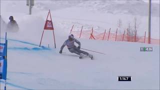 Alexis Pinturault giant slalom in slow motion [upl. by Kwabena]