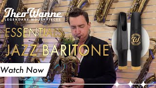 Theo Wanne™ ESSENTIALS JAZZ Baritone Saxophone Mouthpiece demonstration by Thomas Harris [upl. by Truitt]