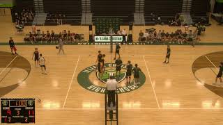 Illiana Christian vs Chicago Christian High School Boys JuniorVarsity Volleyball [upl. by Yehtomit]