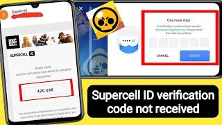 Fix Supercell ID Verification Code not Received on Gmail  Supercell OTP Code Not Coming 2024 [upl. by Hatti]