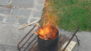 How to Make a Forge out of a Fire Extinguisher [upl. by Reeta]