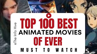 Top animated movies of all time  best animated movies in hindi  best animated english movies [upl. by Tiffy]