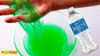 DIY JIGGLY WATER SLIME WITHOUT GLUE ODDLY SATISFYING [upl. by Greta]