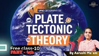 LECTURE 10 GeographyPart4th Plate Tectonic Theory by Aarushi mam [upl. by Jackson847]